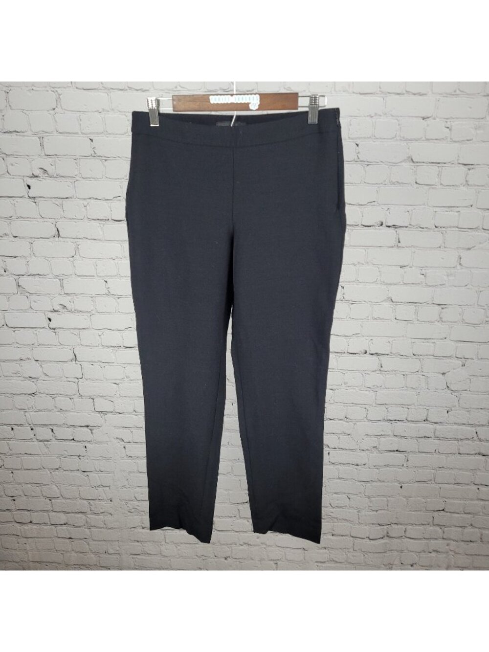 Talbots Heritage Wool Blend Stretch Lightweight Mid Rise Pants Size 8 (29x28)